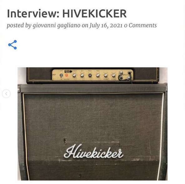 Hivekicker interviewed on Uk’s — Given to Rock